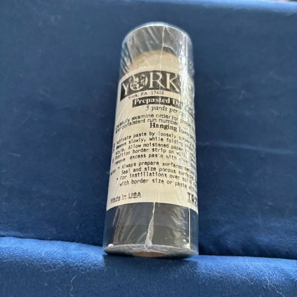 York Prepasted Decorative Border IR2758B R-04 Baseball Theme 5 Yards